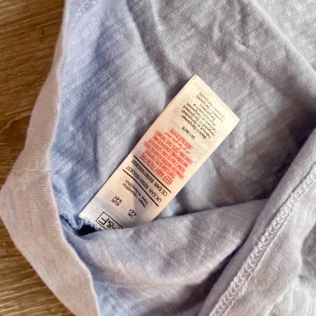 Modre crop tricko, f&f,116