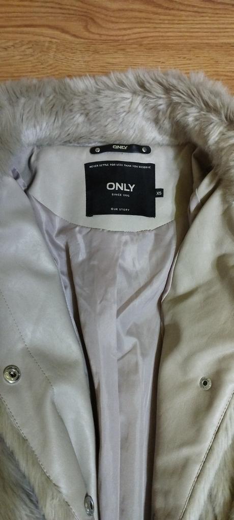 Huňatá bunda only, only,xs