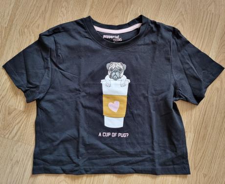 Cropp tričko so psíkom 146/152, 146