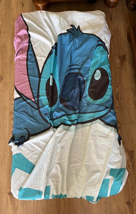 Stitch napínacia plachta na matrac, šírka (cm): 140,dĺžka (cm): 200