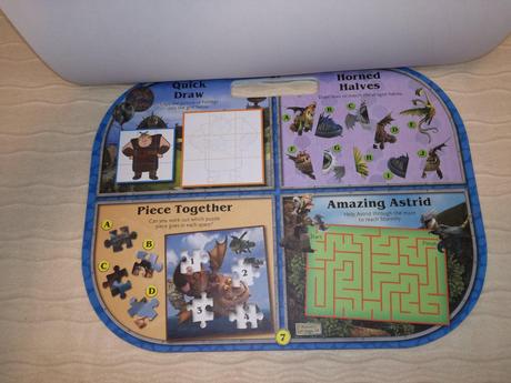 Dreamworks mega dragons activity pad nsu18,