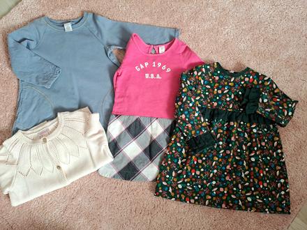 4ks pre dievčatko/lindex, gap,..., 104–116