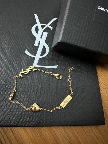 Nový nenosený náramok na ruku ysl, yves saint laurent