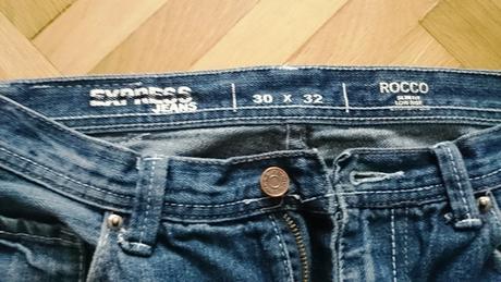 Značkové rifle- úzky rovný strih- w30 l32, s