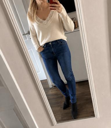 Massimo dutti slim džínsy, l