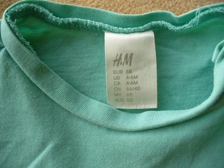 Tričko, h&m,68