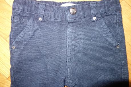 Spoločenské nohavice 6-9 mes, losan,74