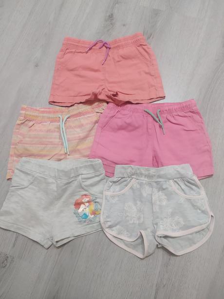 Balík krátkych nohavíc 110-116, lupilu,110