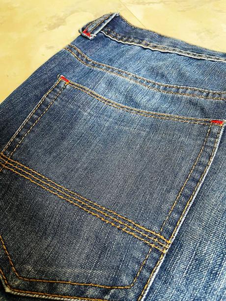 Riflové kraťasy, denim co,xl