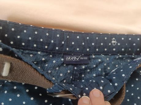 Kraťasy 116/122, okay,122