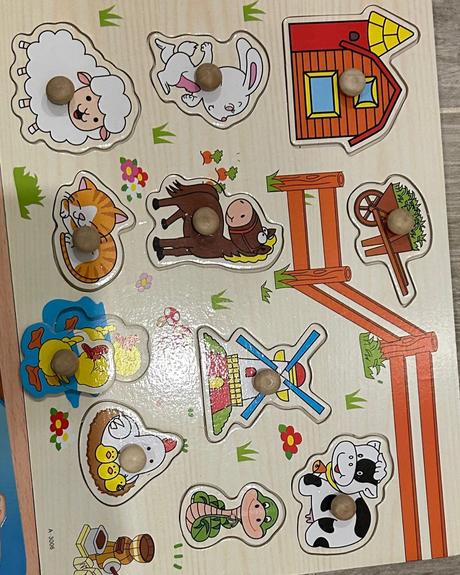 Detské vkladačky zvieratká,