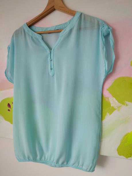 Bledomodra bluzka orsay, vel. 36, orsay,36