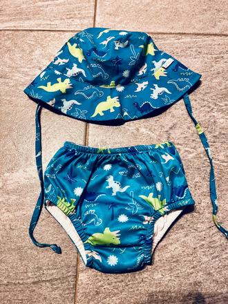 Plavky s vlozkou a klobucikom, brendon,80