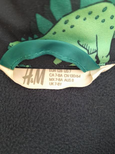 Softshelová chlapčenská bunda, h&m,128