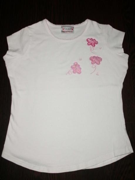 Milé tričko pre 5 roč. kočku od zn. next, next,110