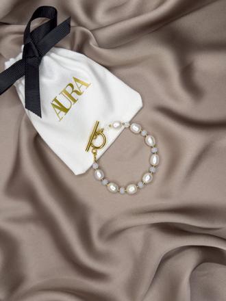 Náramok jemnosť perál,