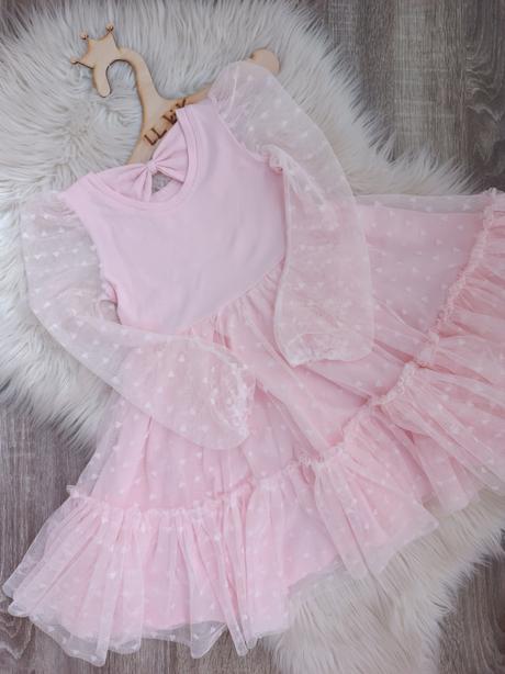 Tylové extra točivé šaty, 68 - 128