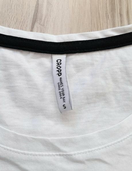 Tričko/top cropp č.s, s