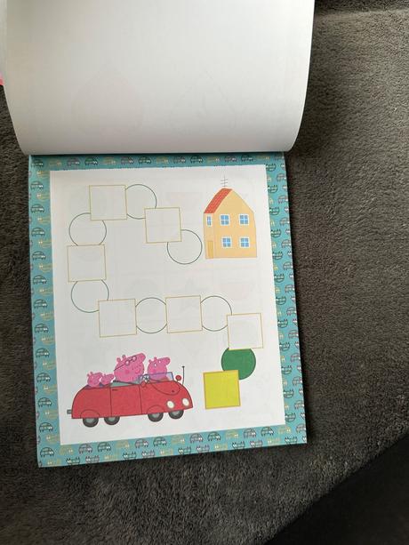 Peppa pig farby a tvary, 