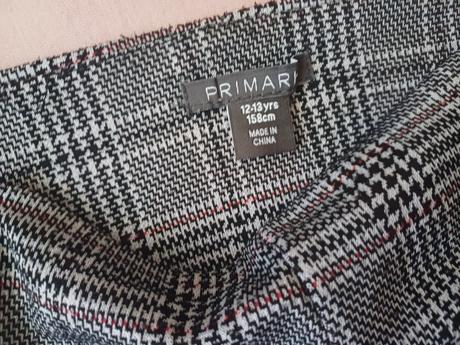 Kárované nohavice, primark,158