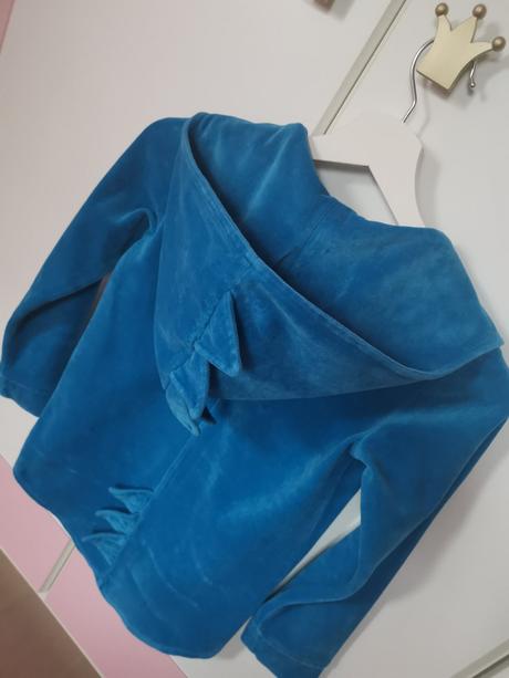 Zamatová mikina kukukid, 146