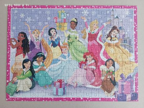 Puzzle princezné 8+ (už s poštovným), 