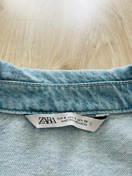 Štýlový denimový overal značky zara, zara,s