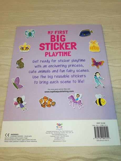 My first big sticker playtime nau19,