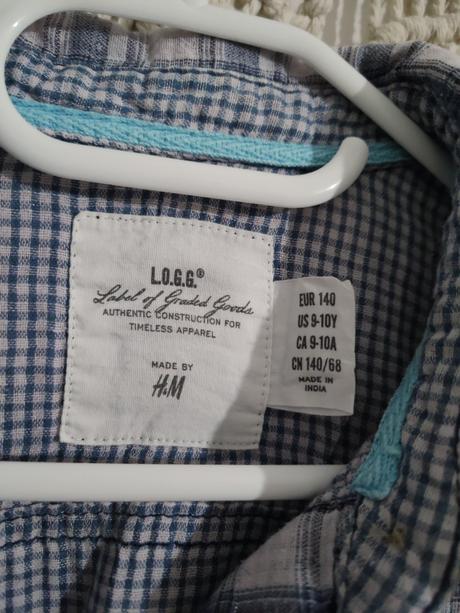 Dievčenská košieľka, h&m,140