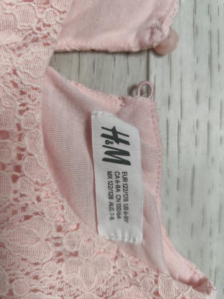 Šaty 122/128, h&m,122