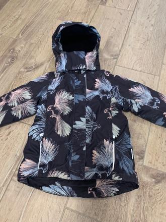 Reima predĺžená zimná bunda, parka 104/110, reima,104