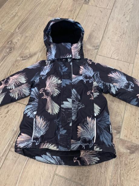 Reima predĺžená zimná bunda, parka 104/110, reima,104