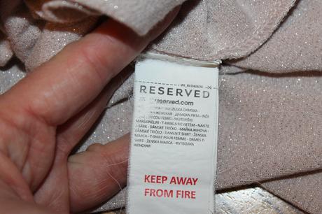 Oversize tričko reserved v. m, reserved,m