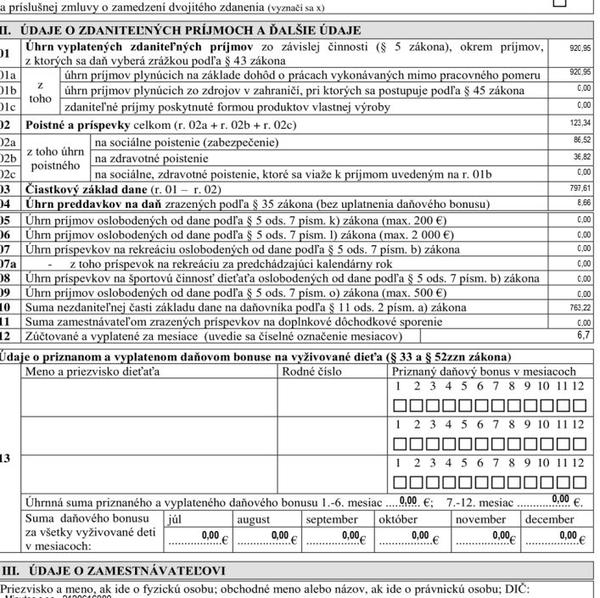 Mám nárok na daňový bonus na deti?