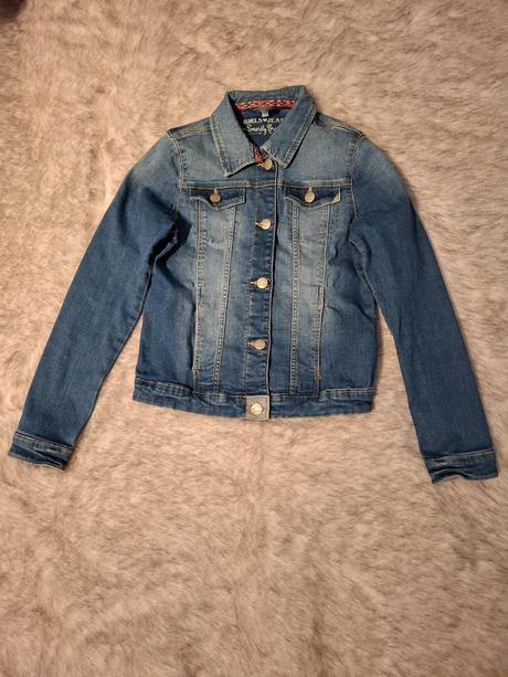 Dievčenská rifľová vetrovka, c&a,146