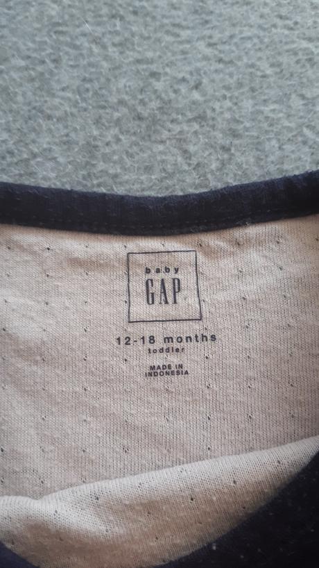 Tričko dlhý rukáv, gap,86