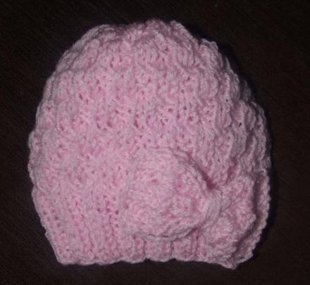 Mašličková jarná čiapka, 