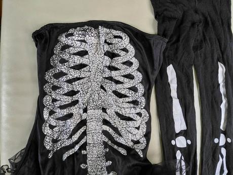 M/38 kostym na karneval, kostra, 