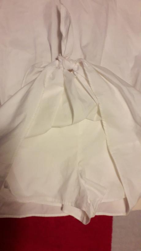 Blúzka biela  so šortkami -zara  - veľ.  xs, zara,xs