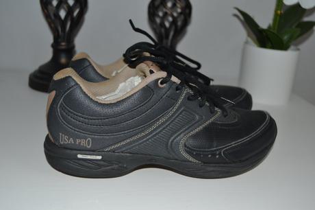 Čierne dámske tréningové tenisky značky usa pro, 38