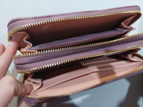 Dámska dvojita peňaženka, 