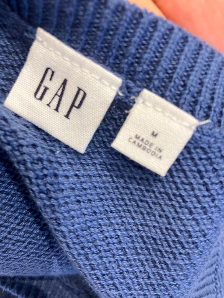Dámsky pásikavý sveter gap (m), gap,m
