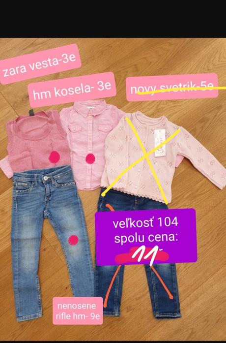 Rifle top stav, h&m,104