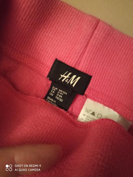 Kraťasky, h&m,104