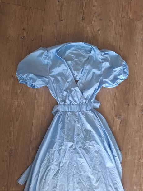 Saty backless blue, m