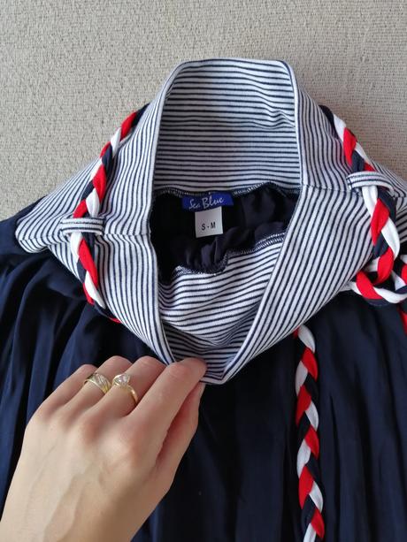 Letná námornícká sukňa, m / s