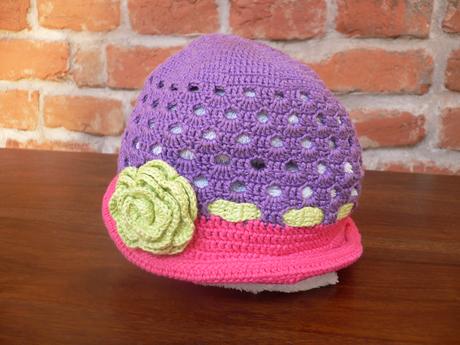 Háčkovaný klobúčik 104-116, 104