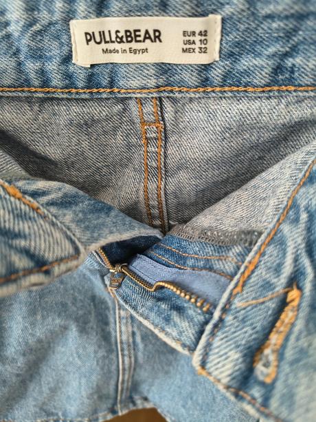 Rifľová sukňa, pull&bear,42