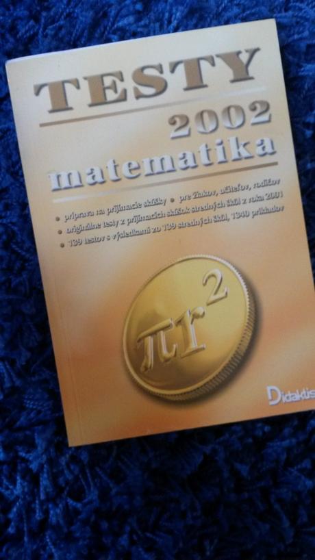 Testy na strednú školu, matematika 1340 príkladov, 