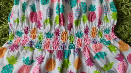 Letný overal s ananásmi vel. 92, 92